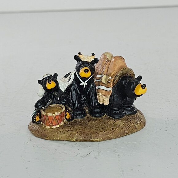 Big Sky Carvers Itty Bitty Beartivity Cow Camel Drummer Figurine - Picture 2 of 9